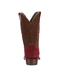 Lucchesse-inc Boots Stead :: Red + Chocolate