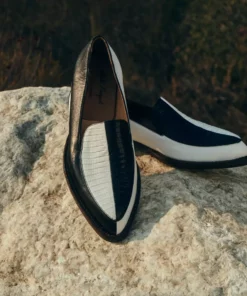 Lucchesse-inc New Arrivals & Limited Edition Half Moon Loafer :: Black