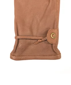 Lucchese-inc Deerskin Gloves :: Brown
