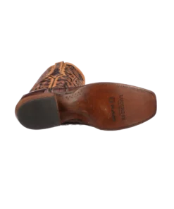 Lucchesse-inc Boots RAM Men's Tooled Western Boot :: Antique Chocolate