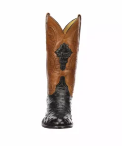 Best Sale โ Lucchese-inc Men Randall :: Black + Cognac ๐ 19 Lucchese-inc Men Randall :: Black + Cognac