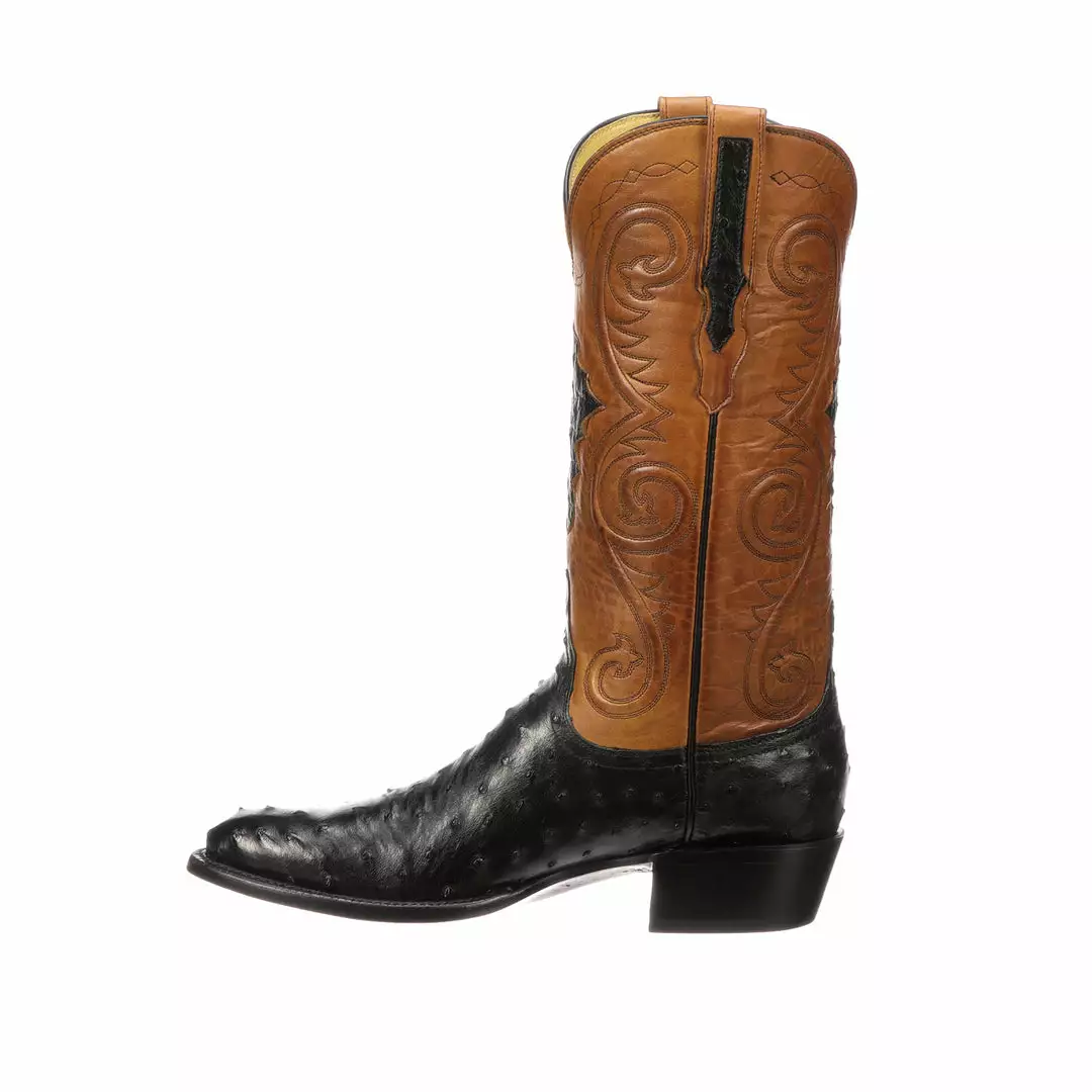 Best Sale โ Lucchese-inc Men Randall :: Black + Cognac ๐ 11 Lucchese-inc Men Randall :: Black + Cognac