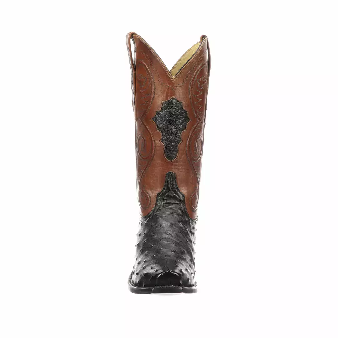 Best Sale โ Lucchese-inc Men Randall :: Black + Cognac ๐ 5 Lucchese-inc Men Randall :: Black + Cognac