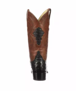 Best Sale โ Lucchese-inc Men Randall :: Black + Cognac ๐ 16 Lucchese-inc Men Randall :: Black + Cognac