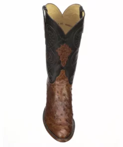 Lucchese-inc Randall :: Pecan + Black Boots