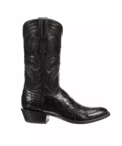 Lucchese-inc Forde :: Black Boots
