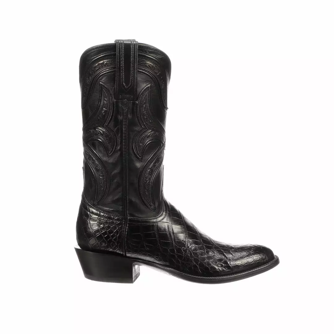 Outlet βοΈ Lucchese-inc Forde :: Black π₯Ύ Boots 𧨠3 Lucchese-inc Forde :: Black Boots