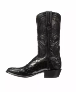 Outlet βοΈ Lucchese-inc Forde :: Black π₯Ύ Boots 𧨠9 Lucchese-inc Forde :: Black Boots