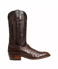 Lucchese-inc Hugh :: Sienna + Dark Brown Boots