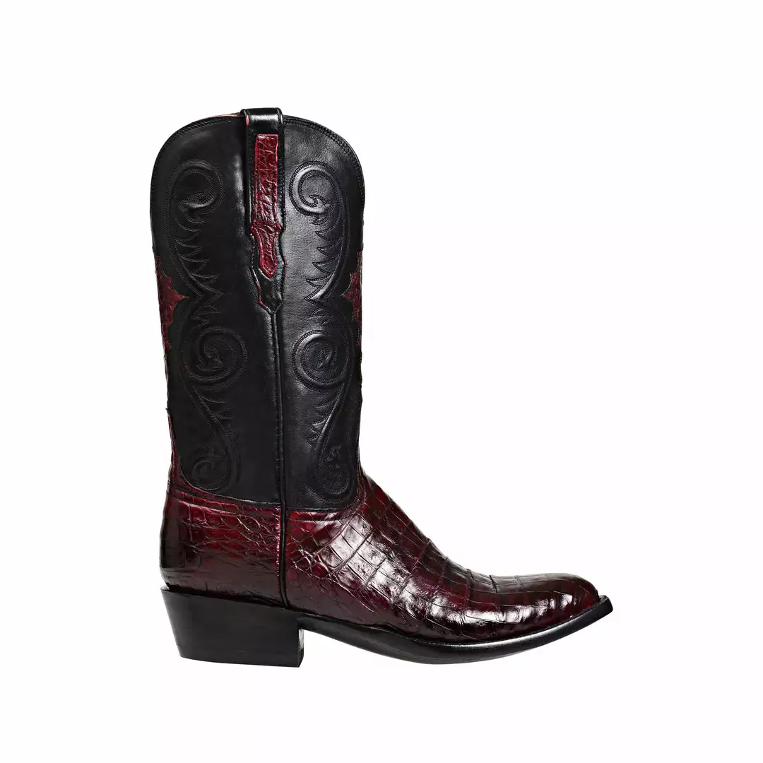 Discount ❤️ Lucchese-inc Jones :: Black Cherry ⭐ 3 Lucchese-inc Jones :: Black Cherry