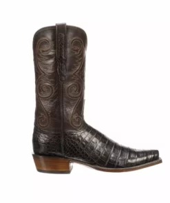 Lucchese-inc Men Jones :: Chocolate + Dark Brown