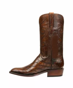 Lucchese-inc Boots Colton :: Chocolate