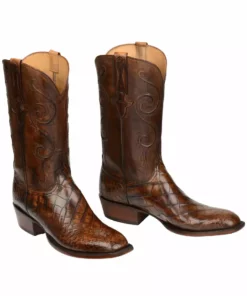 Lucchese-inc Boots Colton :: Chocolate
