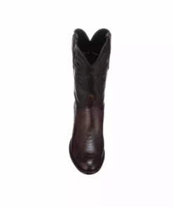 Lucchese-inc Boots Red River :: Black Cherry + Black