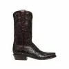 Outlet โจ Lucchese-inc Kent :: Chocolate + Black โจ 2 Lucchese-inc Kent :: Chocolate + Black