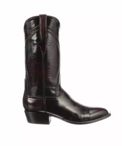 Lucchese-inc Gavin :: Black Cherry Boots