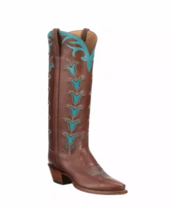 Lucchesse-inc BOOTS Ladies Tall Tulip :: Tan
