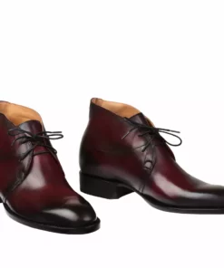 Lucchese-inc SHOES Evan :: Black Cherry