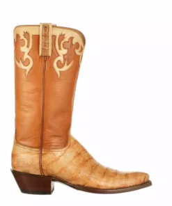 Lucchese-inc Hollywood Rose :: Tan + Honey BOOTS