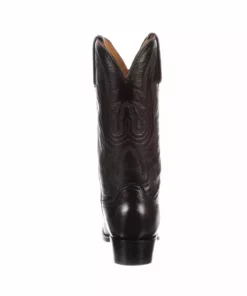 Lucchese-inc Carson :: Black Cherry Boots