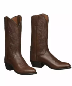 Lucchese-inc Carson :: Antique Brown Boots