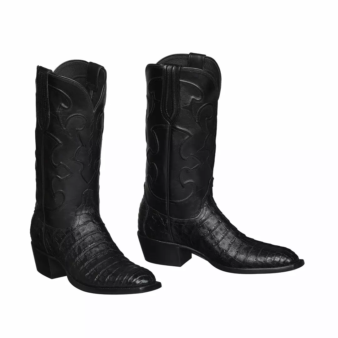 Outlet โญ Lucchese-inc ๐ฅพ Boots Charles :: Black ๐งจ 17 Lucchese-inc Boots Charles :: Black