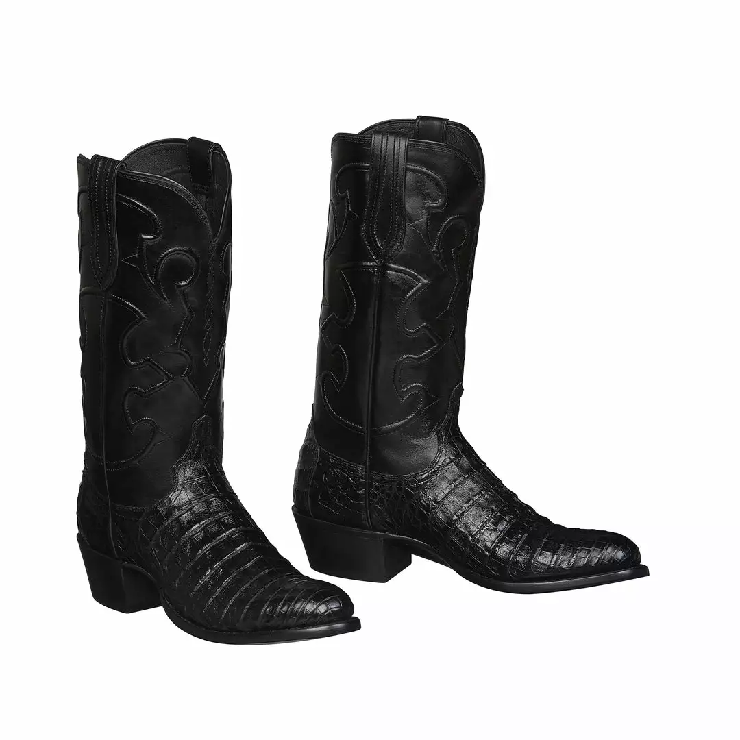 Outlet โญ Lucchese-inc ๐ฅพ Boots Charles :: Black ๐งจ 12 Lucchese-inc Boots Charles :: Black