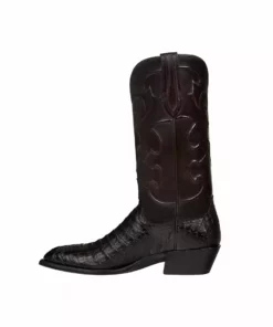 Lucchese-inc Boots Charles :: Black Cherry + Cordovan