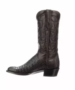 Lucchese-inc Boots Charles :: Black Cherry + Cordovan