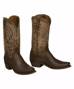 Lucchese-inc Percy :: Antique Tan + Tan Boots