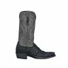 Lucchese-inc Burke :: Black + Charcoal