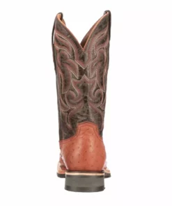 Lucchese-inc Rowdy Ostrich :: Cognac + Brown Men