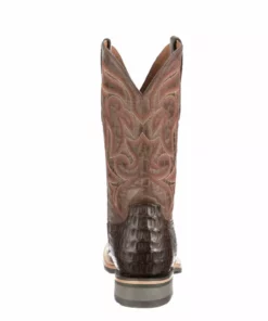 Lucchesse-inc Men Rowdy Hornback Caiman :: Chocolate