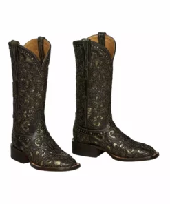 Lucchese-inc Sierra :: Dark Chocolate + Bronze