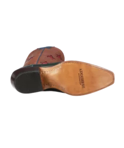 Lucchesse-inc BOOTS Estrella II :: Forest + Tan