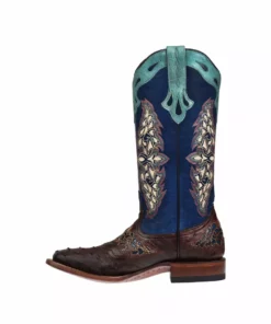 Lucchese-inc Amberlyn :: Sienna + Navy