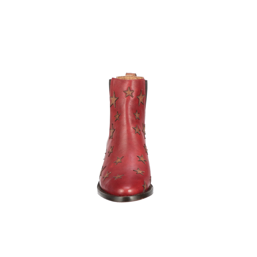 Cheapest ๐ Lucchesse-inc Estrella Chelsea :: Red + Tan ๐ 8 Lucchesse-inc Estrella Chelsea :: Red + Tan