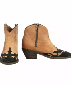 Lucchesse-inc BOOTS Rosa Zip :: Tan