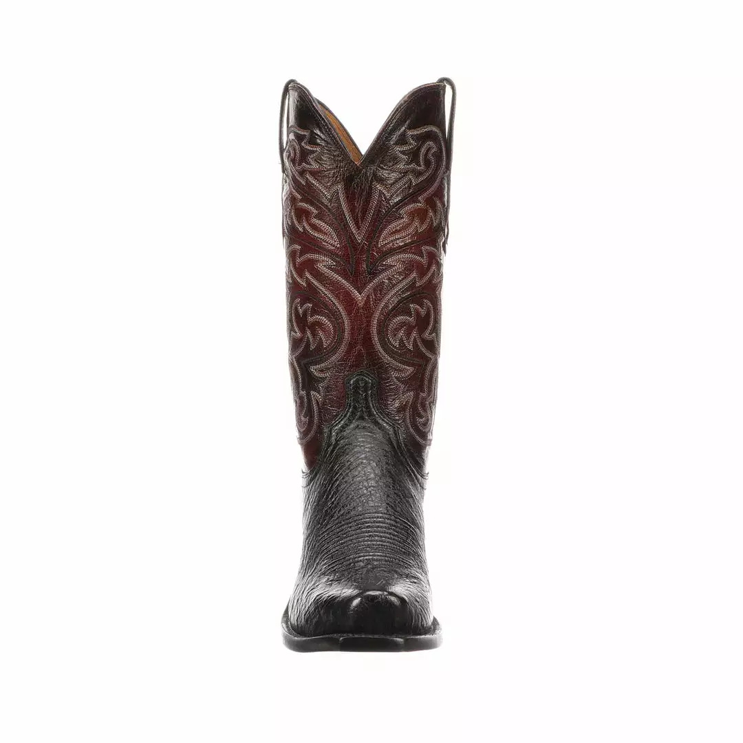 Budget π₯° Lucchese-inc Nathan :: Black + Black Cherry π 5 Lucchese-inc Nathan :: Black + Black Cherry
