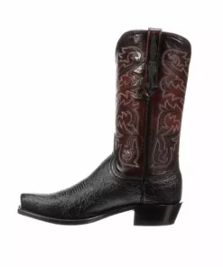 Budget π₯° Lucchese-inc Nathan :: Black + Black Cherry π 15 Lucchese-inc Nathan :: Black + Black Cherry