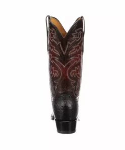 Budget π₯° Lucchese-inc Nathan :: Black + Black Cherry π 16 Lucchese-inc Nathan :: Black + Black Cherry