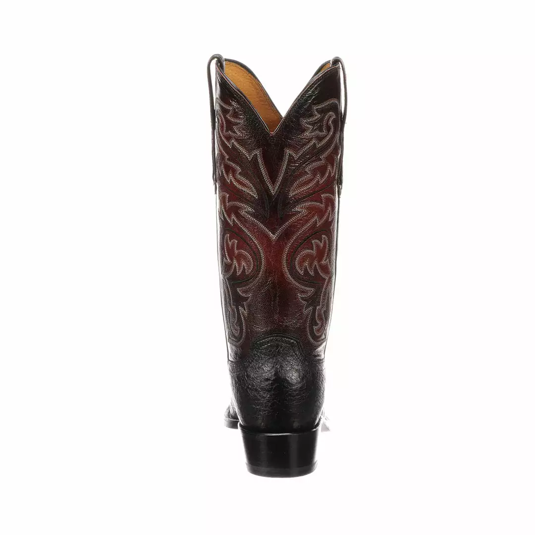 Budget π₯° Lucchese-inc Nathan :: Black + Black Cherry π 7 Lucchese-inc Nathan :: Black + Black Cherry
