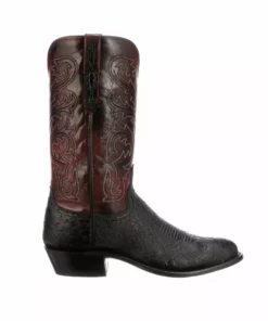 Budget π₯° Lucchese-inc Nathan :: Black + Black Cherry π 17 Lucchese-inc Nathan :: Black + Black Cherry
