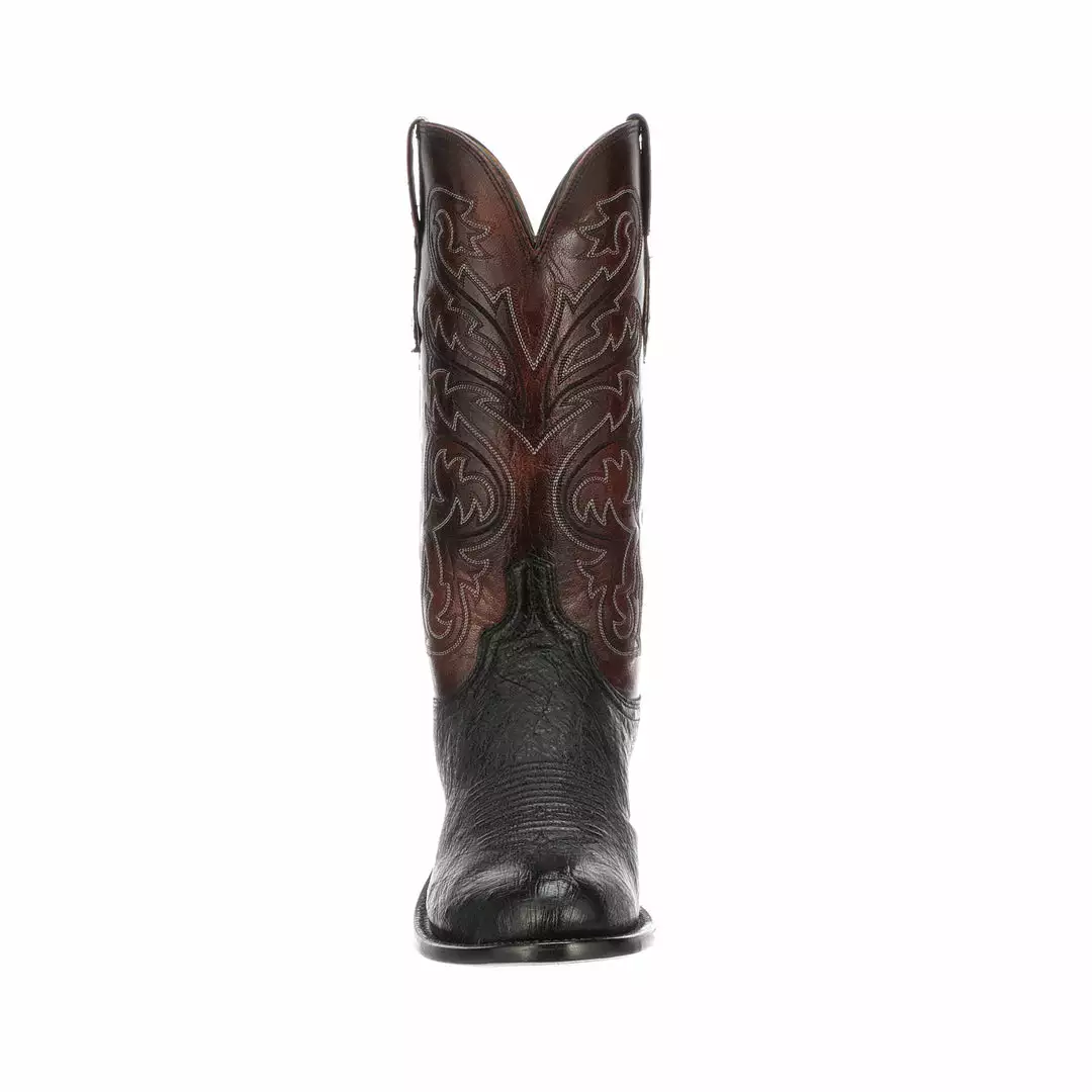 Budget π₯° Lucchese-inc Nathan :: Black + Black Cherry π 10 Lucchese-inc Nathan :: Black + Black Cherry