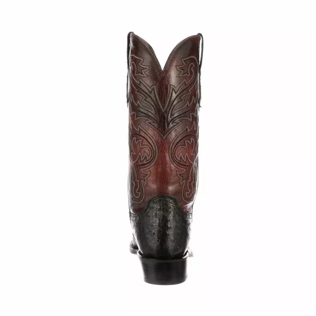 Budget π₯° Lucchese-inc Nathan :: Black + Black Cherry π 12 Lucchese-inc Nathan :: Black + Black Cherry