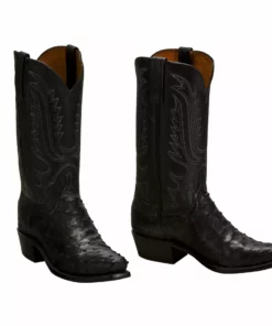 Lucchese-inc Luke :: Black Boots