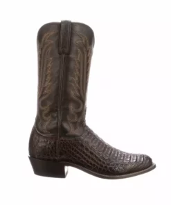 Lucchese-inc Boots Walter :: Barrel Brown + Chocolate