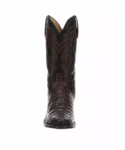 Lucchese-inc Boots Franklin :: Black Cherry + Black