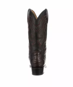 Lucchese-inc Boots Franklin :: Black Cherry + Black