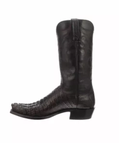 Lucchese-inc Boots Franklin :: Black Cherry + Black